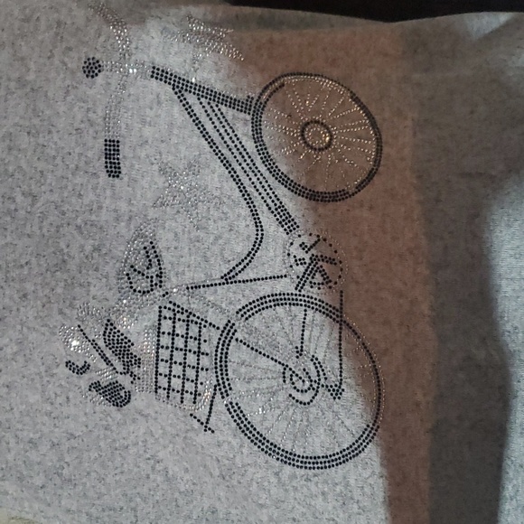 Nalie Collection Long Sleeve Beaded Design Shirt - Picture 2 of 11